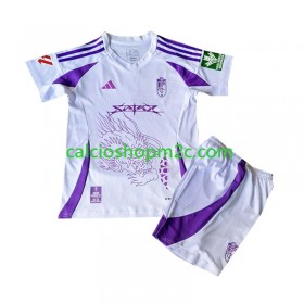 Girona Bambino Maglia Quarta 2024/2025 Manica Corta